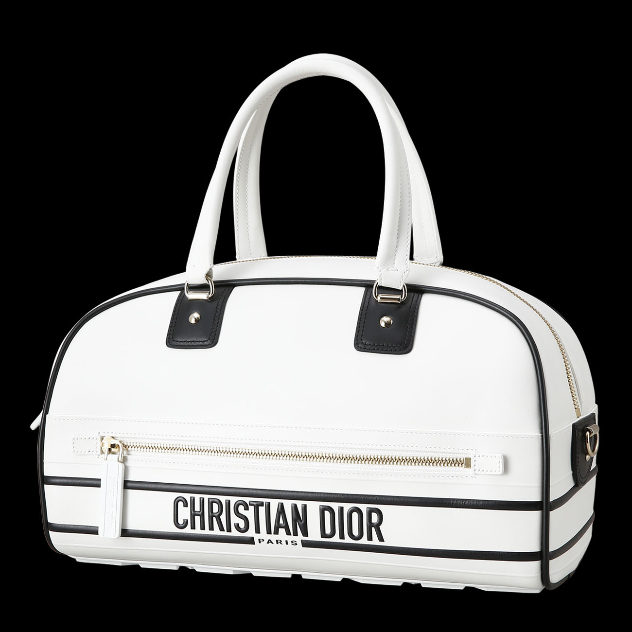 CHRISTIAN DIOR(USED)크리스찬디올 바이브 미디엄 지퍼 볼링백